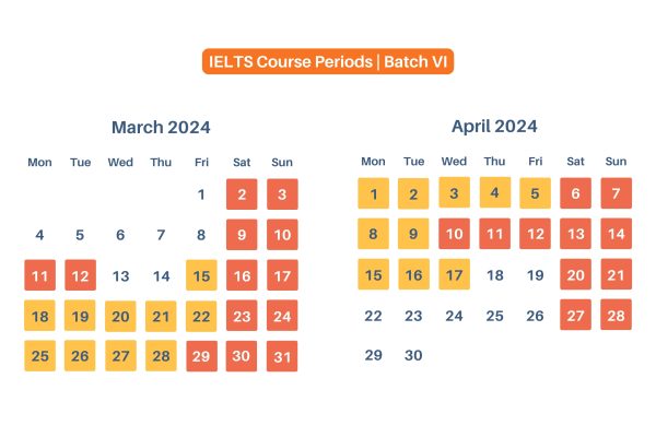Batch VI: 15 Maret – 17 April 2024