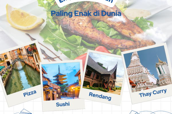 Empat Makanan Paling Enak di Dunia