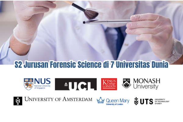 S2 Jurusan Forensic Science di 7 Universitas Dunia