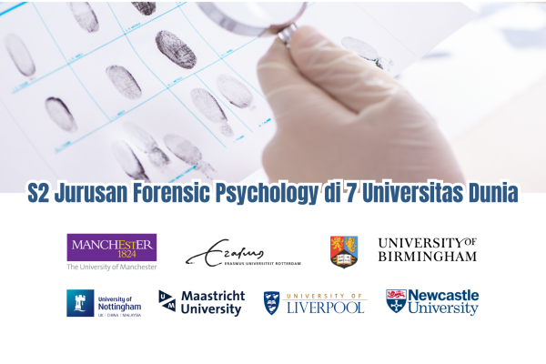 S2 Jurusan Forensic Psychology di 7 Universitas Dunia