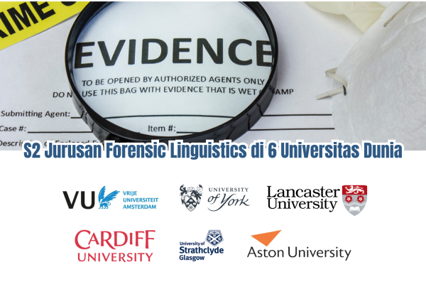 S2 Jurusan Forensic Linguistics di 6 Universitas Dunia