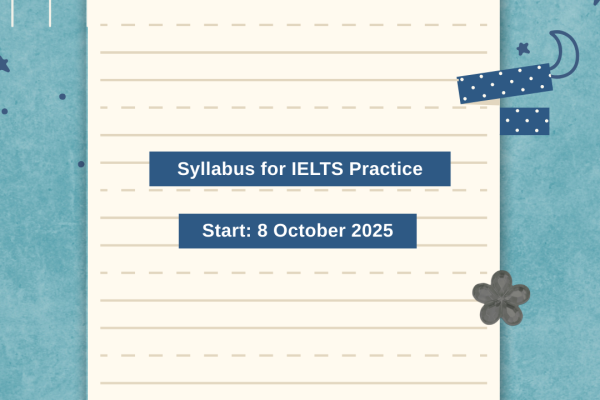 Syllabus for IELTS Practice